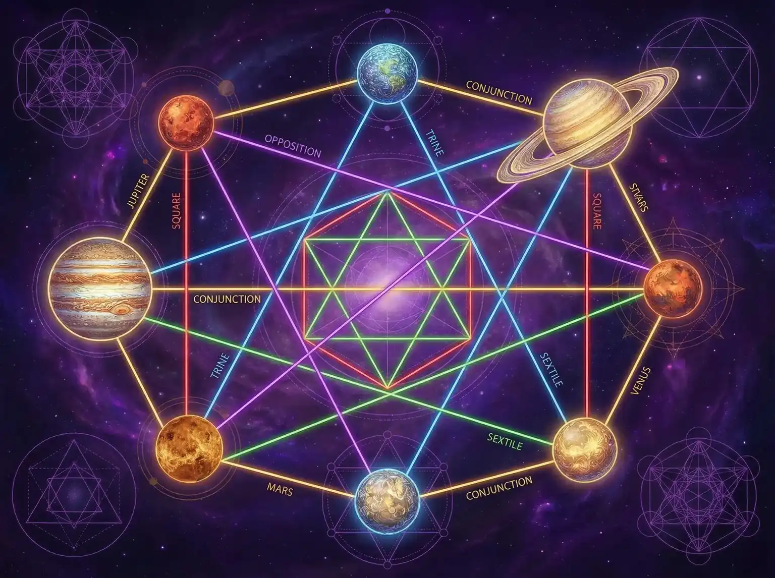 行星相位解读 - 沙塔尔天空卫队声望怎么刷 | 占星学进阶